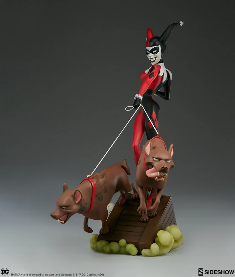 Sideshow Collectibles Batman Animated Harley Quinn with Hyenas Statue 78/1000 - Image 3 of 4