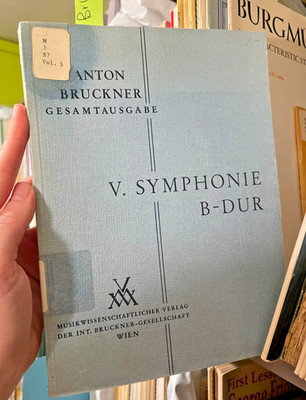 Anton Bruckner   V. Symphonie B-Dur (5th Symphony in B Maj