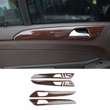 Wood Grain 20162019 Brown For Mercedesbenz Gle Gls Inner Door Panel Cover Trim Wood Grain 20162019 Brown For Mercedesbenz Gle Gls Inner Door Panel Cover Trim