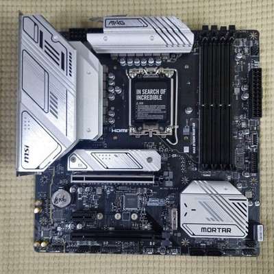 MSI MAG B760M MORTAR : LGA1700 B760 mATX DDR5 PCIE 5, Verified Working