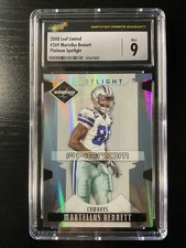 2008 Martellus Bennett Rookie Leaf Limited Spotlight Phenom 1 /1 #269 Cowboys RC