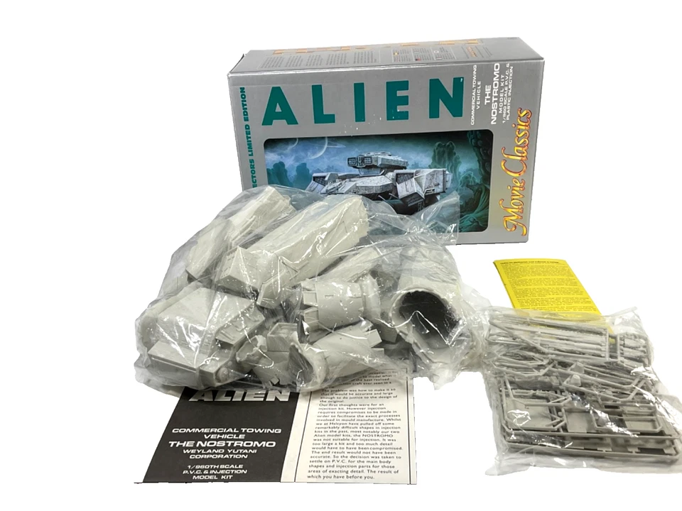 HALCYON ALIEN - The NOSTROMO SPACESHIP Model Kit PVC, 1:960 Scale, #HT03, NIB - Image 3 of 4