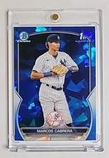 2023 Bowman Sapphire Edition- Chrome Prospects Marcos Cabrera #BCP-46 (RC) MINT