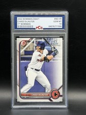 2022 Bowman Draft 1st Bowman Chase Delauter #BD-49 Refractor (RC) Graded PCG 10
