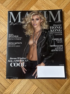 Devon Windsor Maxim Magazine October 2017 Alex Honnold