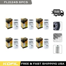 6 Fl2124s Oil Filter For 2011-24 Ford F250 F750 6.7l Powerstroke Diesel Engine