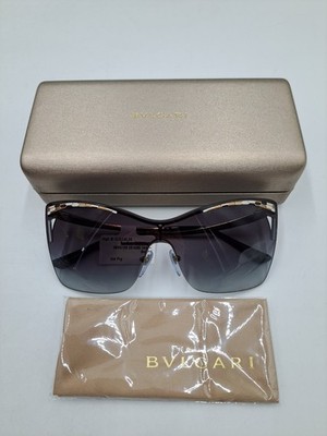 Bvlgari Damen Sonnenbrille BV6138 2014/8G 140 3N Gld Prp Cpr Grd