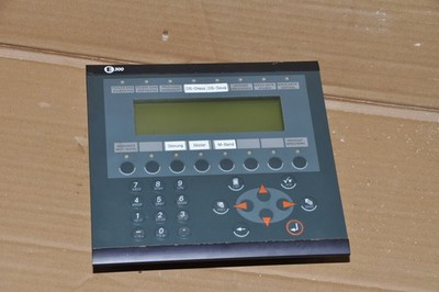Genuine G&L Beijer MAC/MTA E300 Operator Interface Panel, Type: 02750A, 24VDC