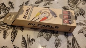 Tomee Brand NEW Sega Saturn AV RCA Console System Video Audio Cable Unopened 