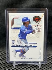 Luisangel Acuna RC 2025 Prospect Edition Prospect Ticket Red #193/299 #165 Mets
