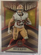 2023 Panini Legacy Christian McCaffrey Under The Lights #UL-CMC 49ers Panthers