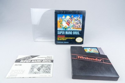 Nintendo NES *Super Mario Bros.* OVP CIB PAL B SM-EEC/FRG Bienengräber +