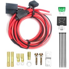 Fuel Pump Wiring Harness Kit 40 AMP Relay Bypass Waterproof 12V Relay Switch Kit