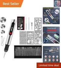 Engraving Pen, Cordless Electric Engraving Pen Artists  DIYers - Engrave -3 ...