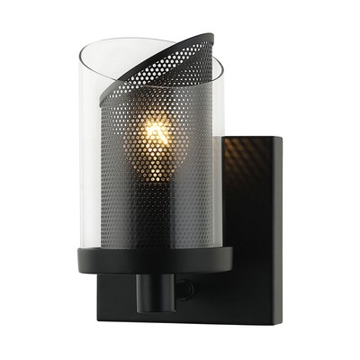 Black One Light Bath from the So Inclined Collection