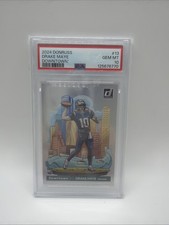 2024 Panini Donruss - Downtown! Drake Maye #13 (RC) PSA 10