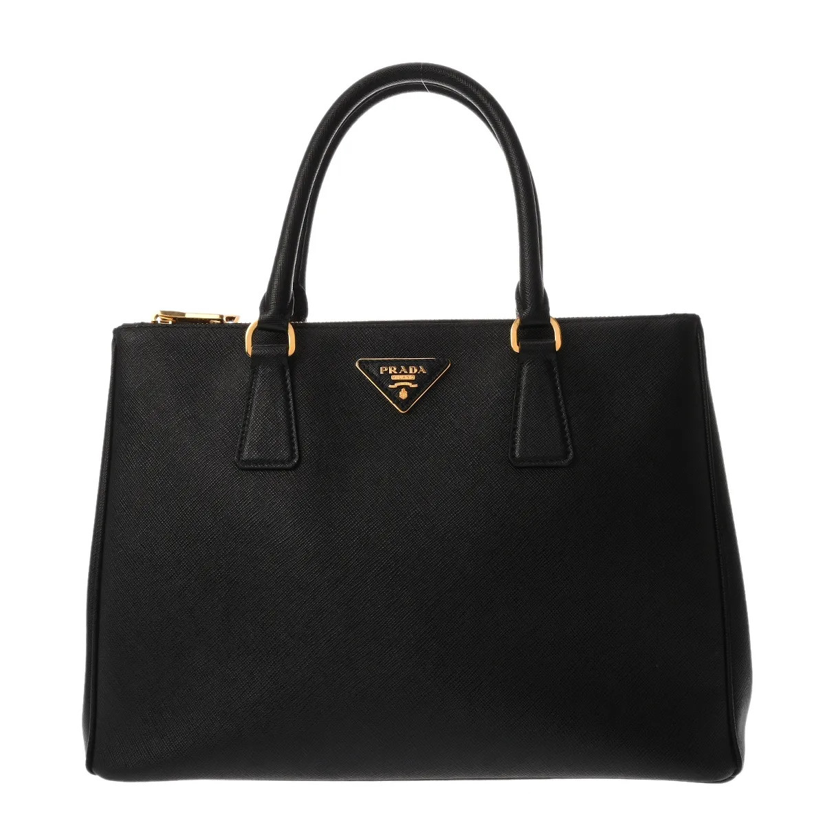 Prada Galleria 1BA274 Handbag Saffiano Leather Black #WB8302