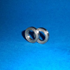 2 Kugellager 6805 / 61805 ZZ / 25 x 37 x 7 mm