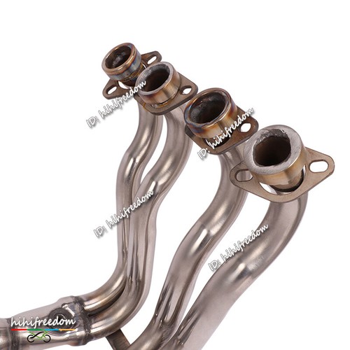 For BMW S1000RR 10-14 S1000R 10-16 Motorcycle Exhaust Header Link Pipe Slip 2.4" - Picture 4 of 6