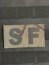 IR SF Security Air Force Forces Military Soldier Tactical patch Multicam