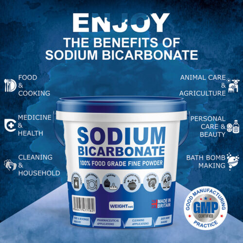 SODIUM BICARBONATE of Soda BAKING SODA BI CARB Fine Powder Food Grade Bucket - Picture 6 of 17