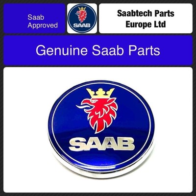 SAAB Bonnet Hood Badge Logo Emblem 93 95 9-3 9-5 12844161 5289905 12769686 9440 9600