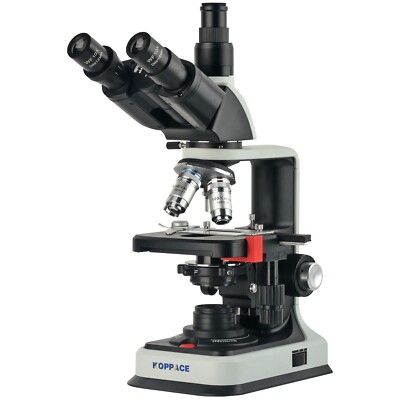 KOPPACE 40X-2500X Trinocular Compound Lab Biological Microscope