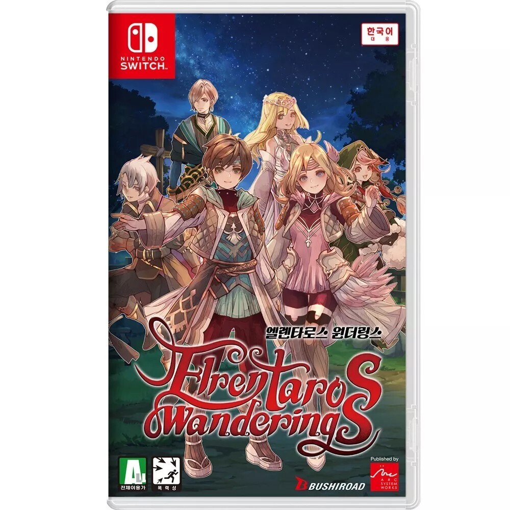 Switch Elrentaros Wanderings - Korean Version Chinese Japanese