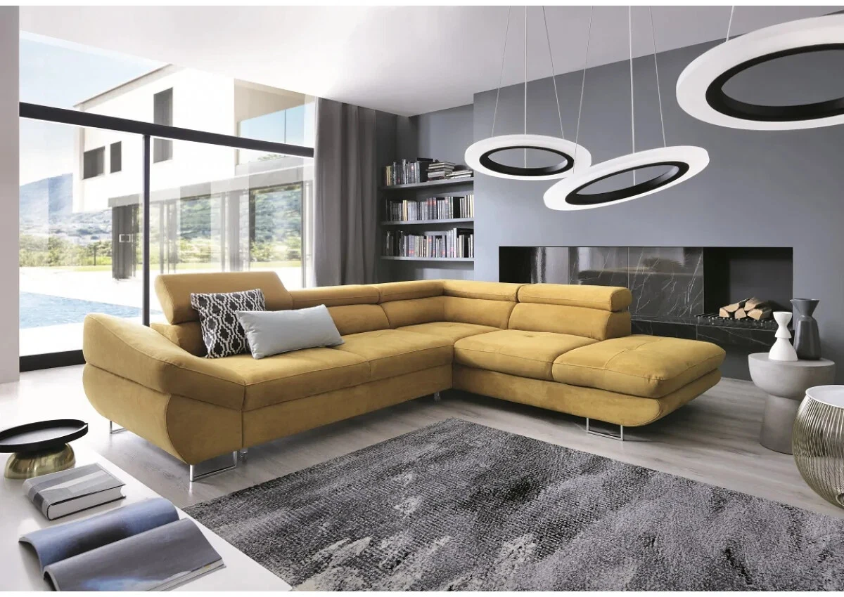 Corner Sofa Bed Express Delivery Baci Living Room