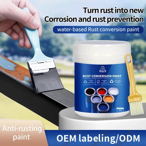 Rust Converter, Weatherproof Rust Converter Paint for Metal, Metallic Paint 300g - Picture 12 of 26