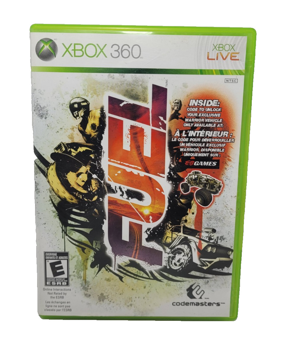 Fuel (Microsoft Xbox 360) CIB Complete With Manual - Tested & Working