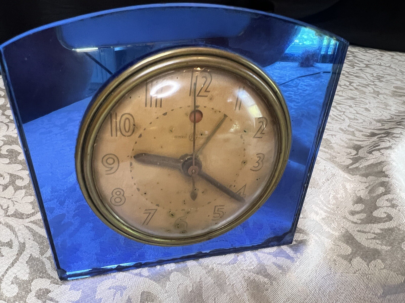 Vintage Art Deco General Electric Clock Model 3H94 "Conway" for Parts