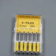 Dental Endodontic K-files #06-80# Endo Root Canal Hand Use File 21/25/31 mm