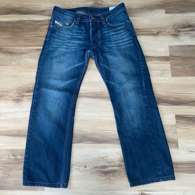 DIESEL LARKEE Regular Straight Leg Mens Blue Jeans 30 x 28 (30x32 tag) -  DEFECT | eBay
