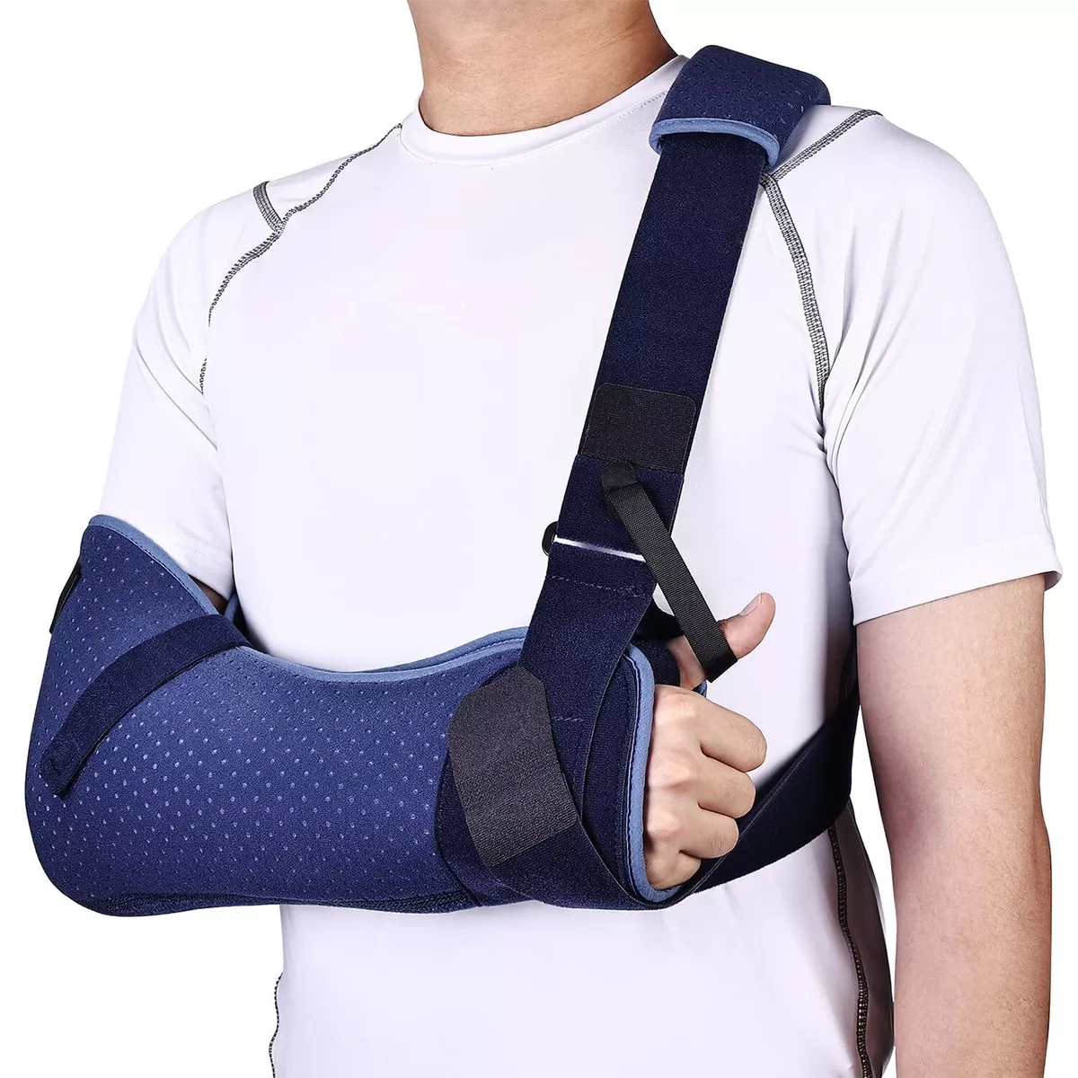 Arm sling top with waist strap