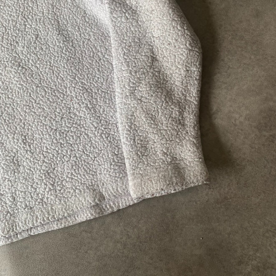 Fila Felpa con Cappuccio Donna Piccola Relaxed Fit Teddy Felpa in Morbido Pile Bianco