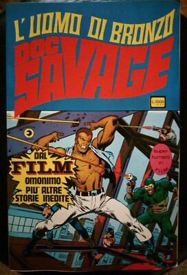 Doc Savage The Bronze Man Super Comics Movie Number 1 Editorial Horn 1976