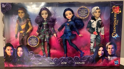 descendants 3 dolls 4 pack