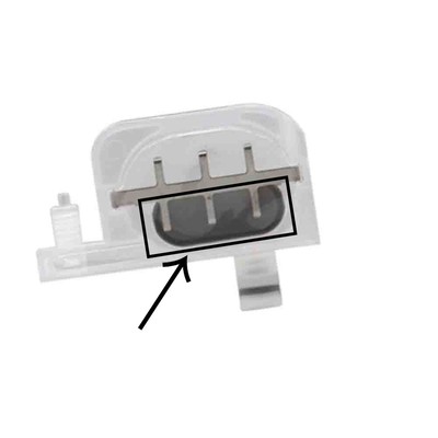 8pcs Round mouth transparent small filter Ink Damper Fits For Mutoh RJ900C