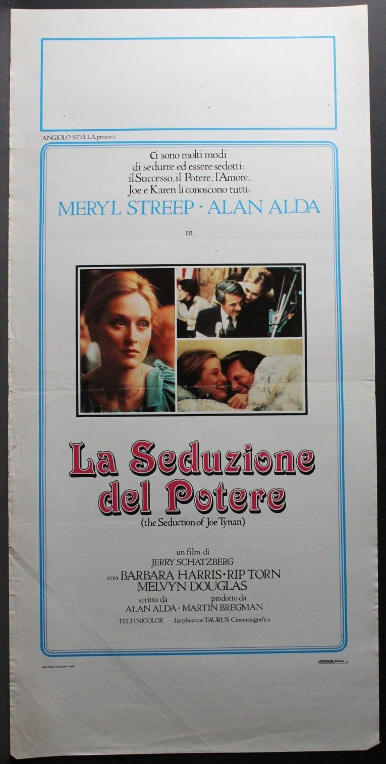 Locandina originale film La seduzione del potere (1979) - Regia di Jerry Schatzberg