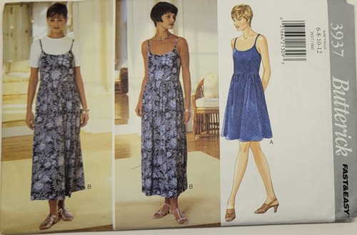 Vintage Butterick 3937, Fast & Easy Kleid Muster, UC/FF - Bild 1 von 3