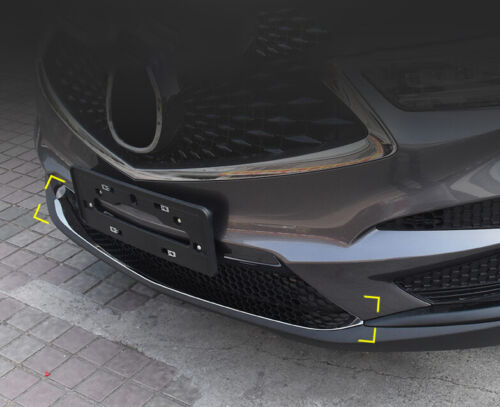 Protector de tira inferior de parachoques delantero cromado de acero 1 pieza para Acura RDX 2019-2021 - Imagen 4 de 9