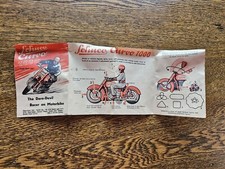 Original Schuco Curvo 1000 The Dare-Devil Racer Instruction Manual Only