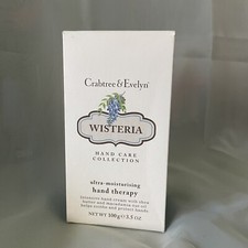 CRABTREE EVELYN WISTERIA HAND THERAPY 3.4 OZ NIB METAL TUBE DISCONTINUED