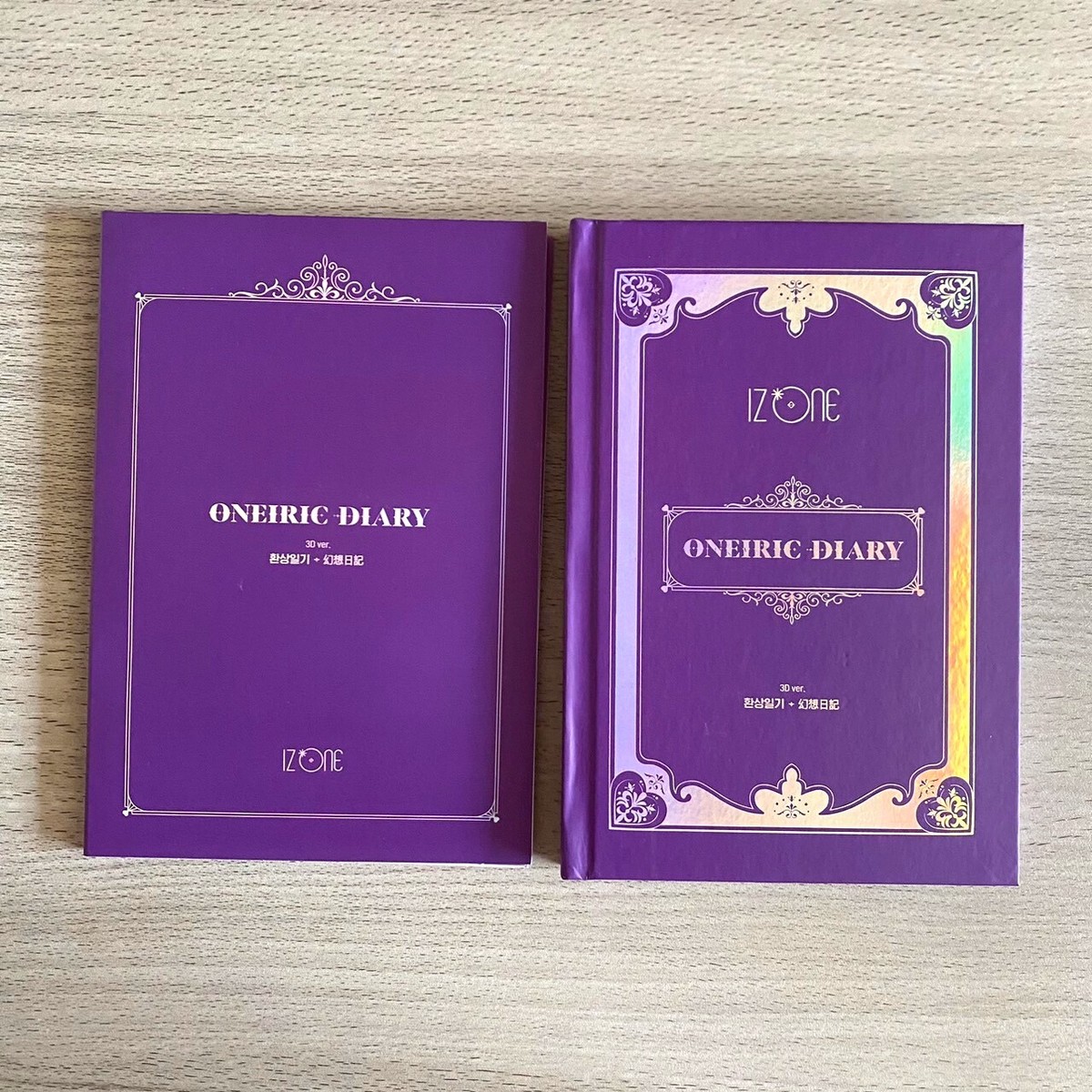 iz*one oneiric diary sakura set 3D ver. + 4 photo cards IZONE le