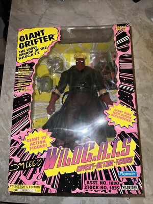 1995 Playmates Wildcats GIANT GRIFTER Action Figure 10'' Inch Lee Toy VINTAGE NIB