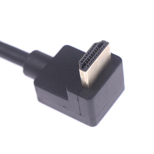 High Speed 4K HDMI 2.0 Cable 90 Degree Angled Extension Cable For PS4 TV} NN - Afbeelding 3 van 17