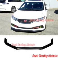 For 2013-2015 Honda Civic 4dr Us-spec Aero Style Front Bumper Lip Urethane