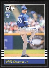2019 Panini Donruss Retro Ryan Borucki RC #227 Toronto Blue Jays