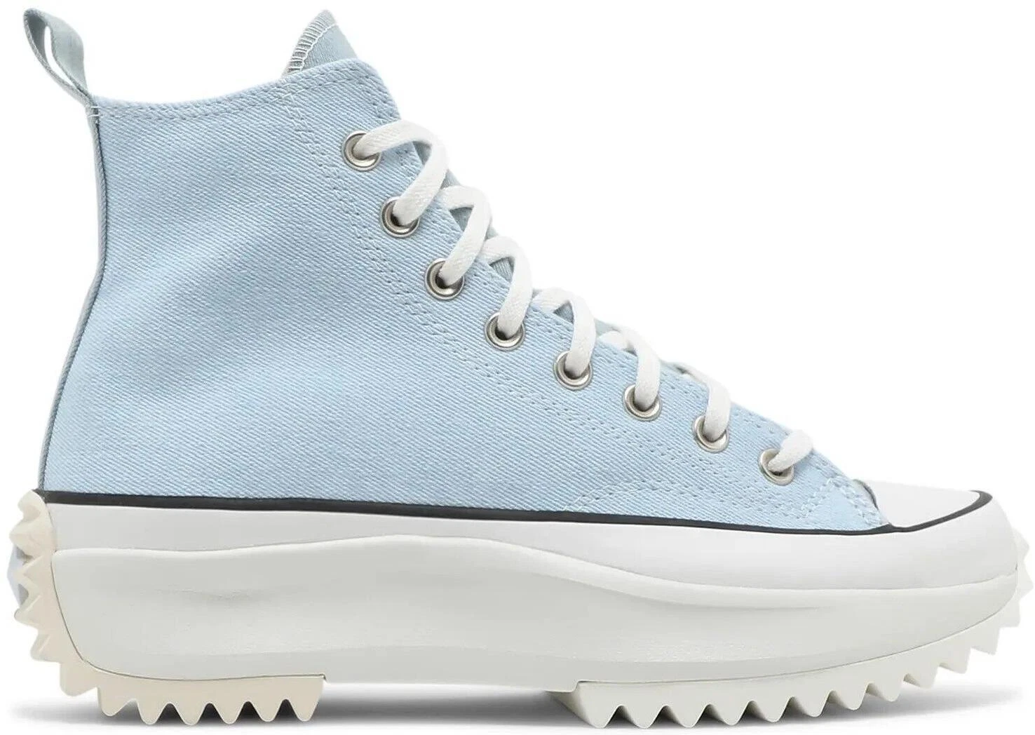 Converse Run Star Hike Hi Concrete‎ Heat White 167851C Men\'s 10 / Women\'s 11.5 Converse Run Star Hike High Concrete Heat - White for Sale  main image 2